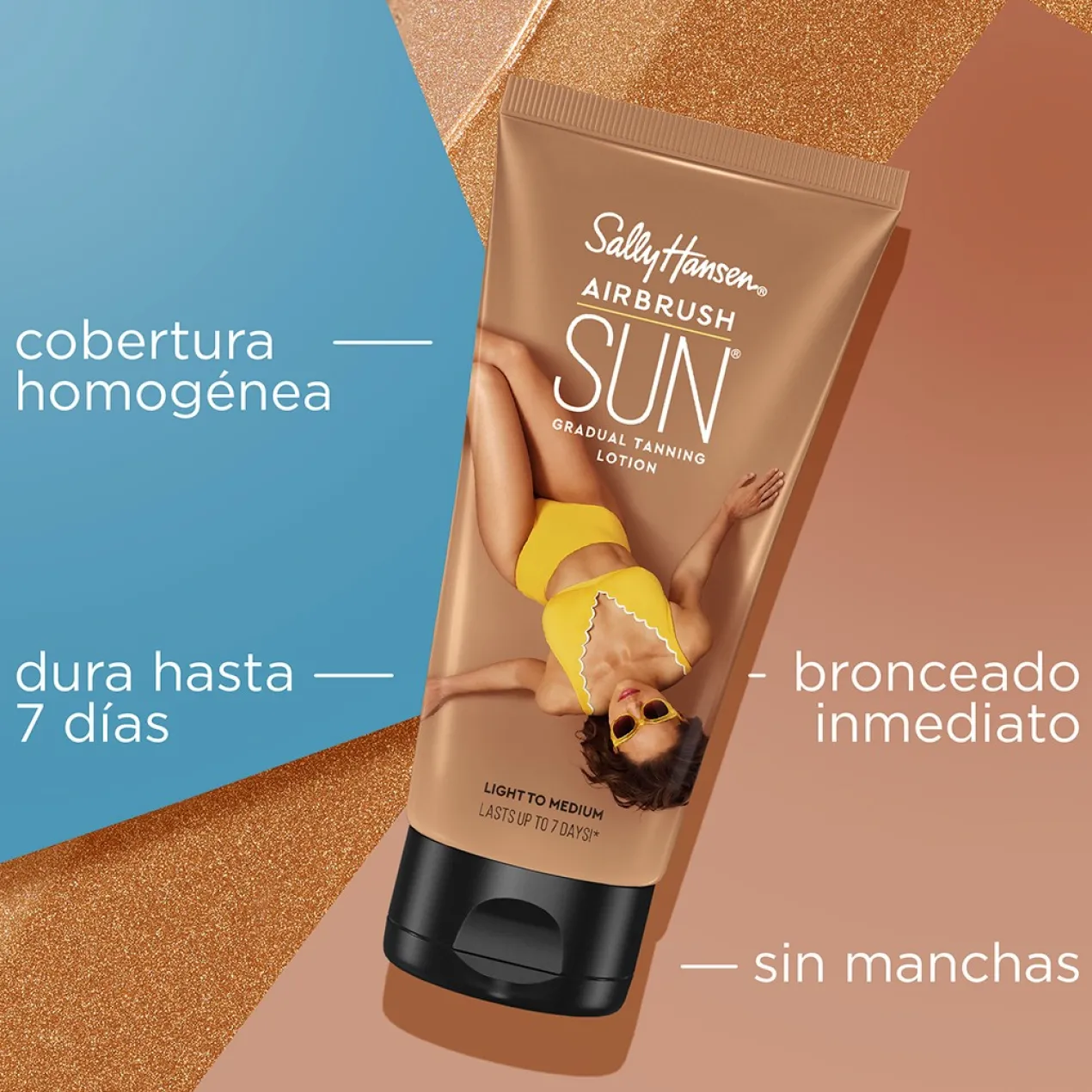Airbrush Legs Lotion Autobronzante Sun Gradual Tanning Lotion