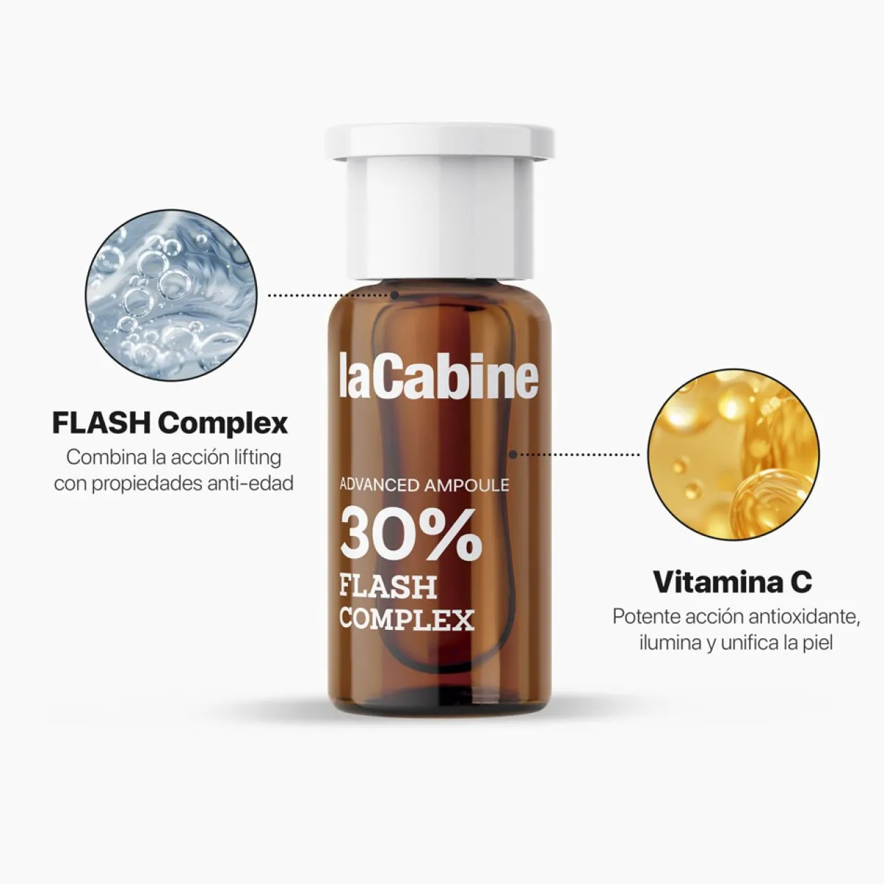Ampoule avancée 30 % Flash Complex + Vitamine C