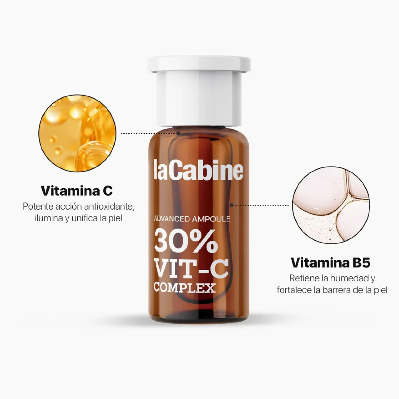 Ampoule avancée 30 % Vitamine C + Vitamine B5
