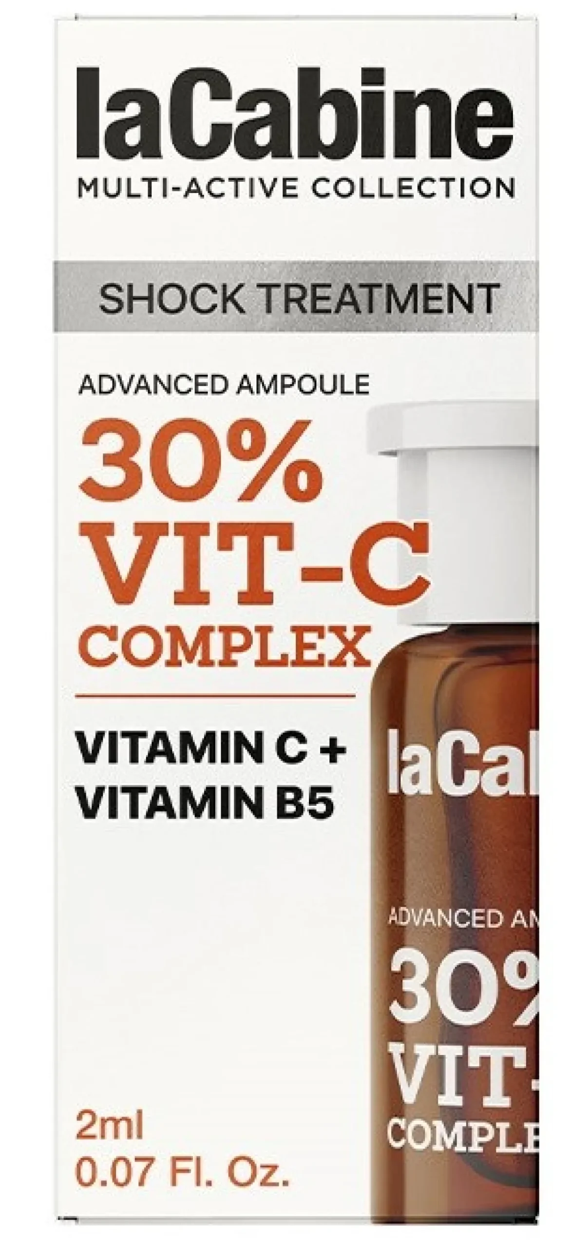 Ampoule avancée 30 % Vitamine C + Vitamine B5