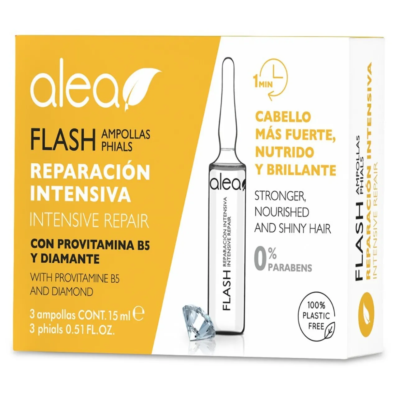 Ampoules Capillaires Réparation Intensive Flash
