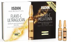 Ampoules Flavo-C Melatonin & Flavo-C Ultraglican Jour & Nuit