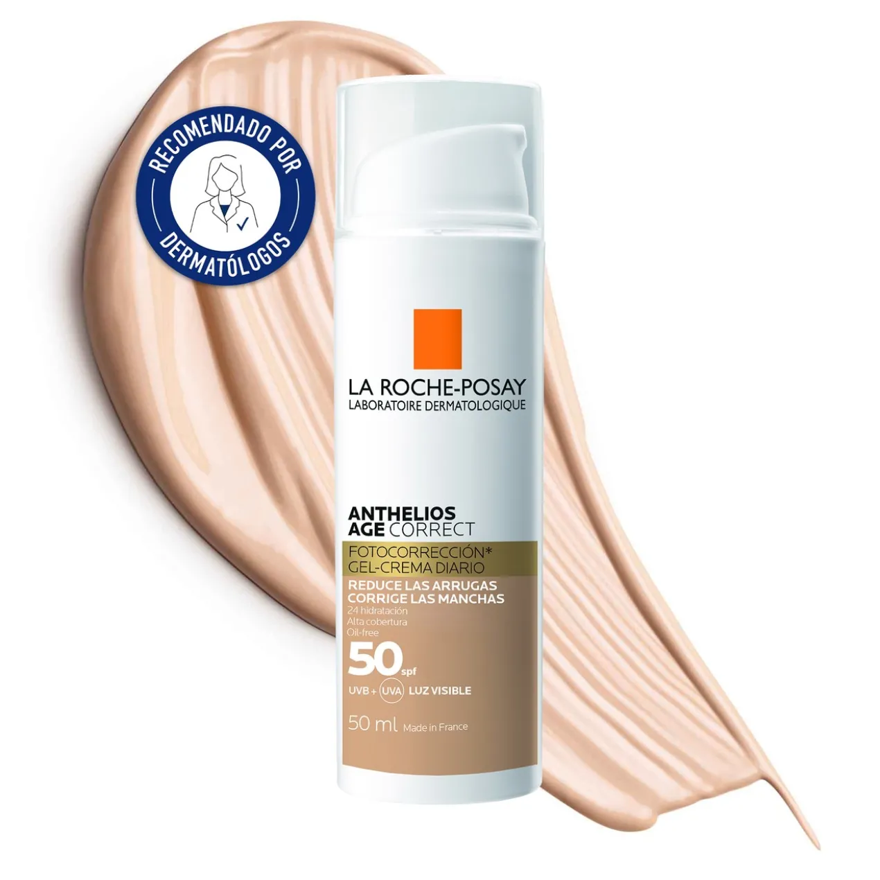 Anthelios Age-Correct Gel-Crème Solaire Teintée