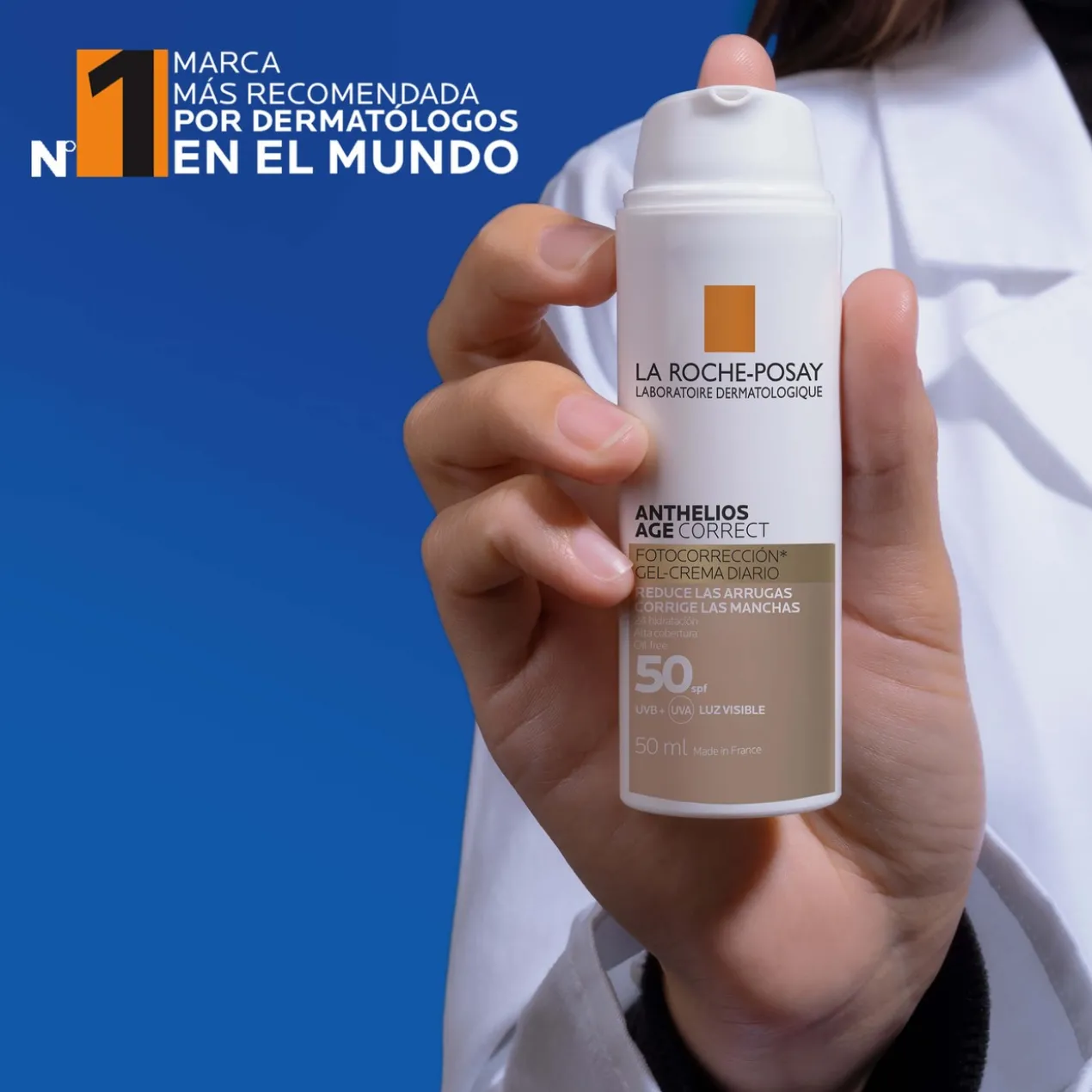 Anthelios Age-Correct Gel-Crème Solaire Teintée