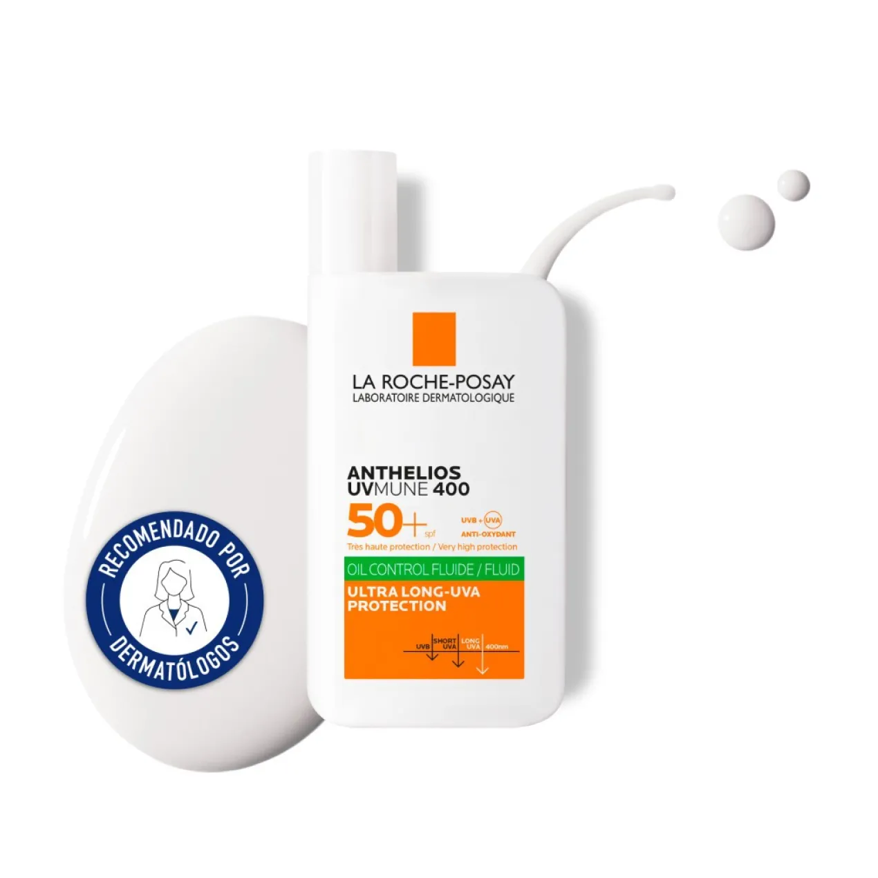 Anthelios UV-MUNE Fluide Oil Control Visage SPF50+