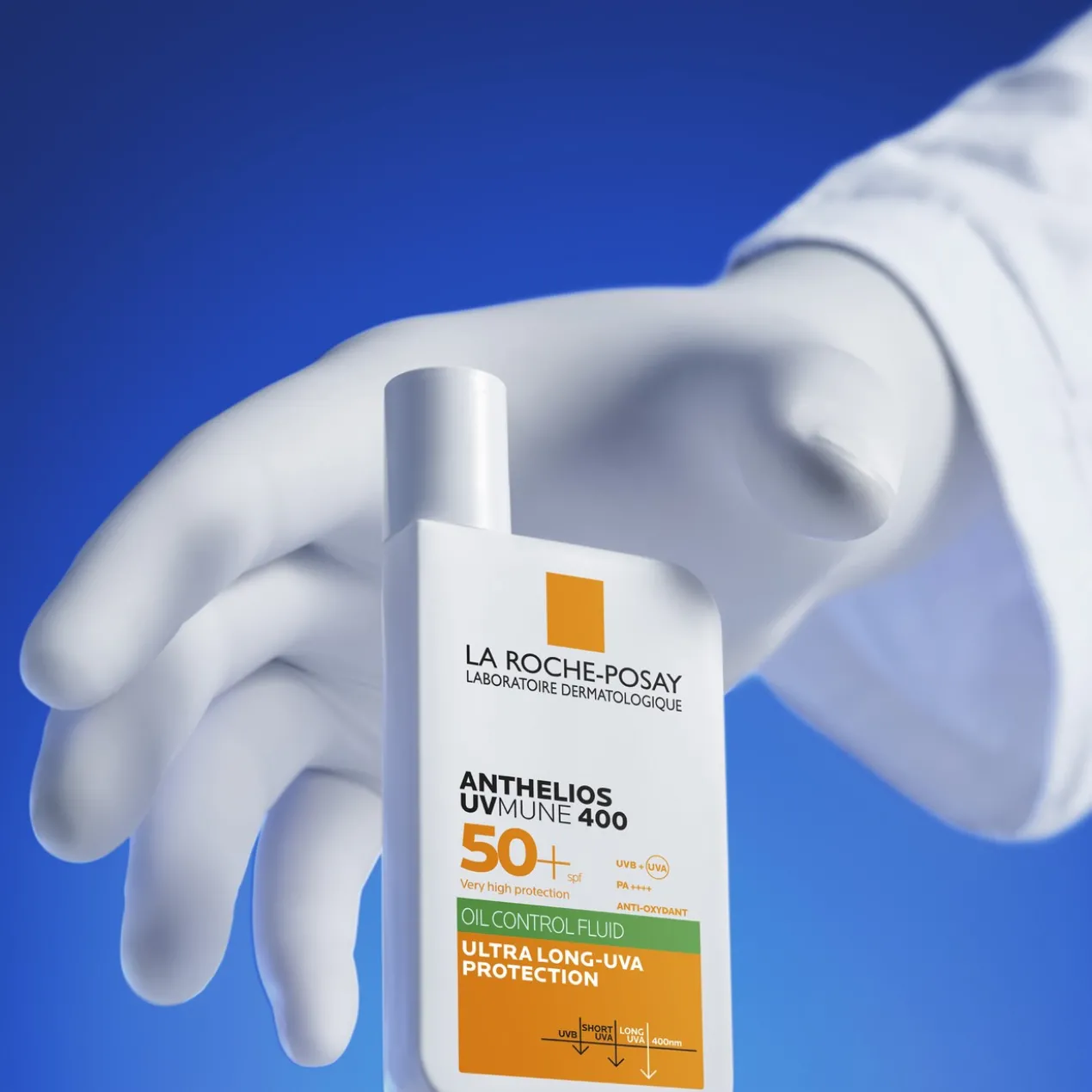 Anthelios UV-MUNE Fluide Oil Control Visage SPF50+