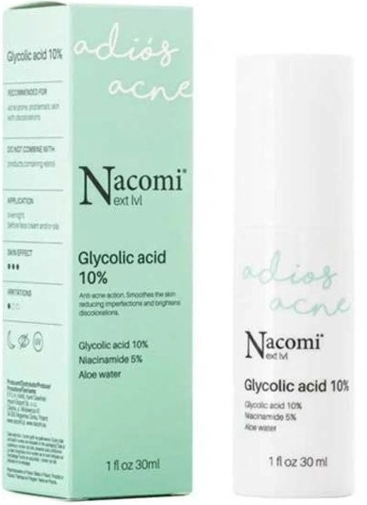 Anti Acné Sérum Acide glycolique 10%
