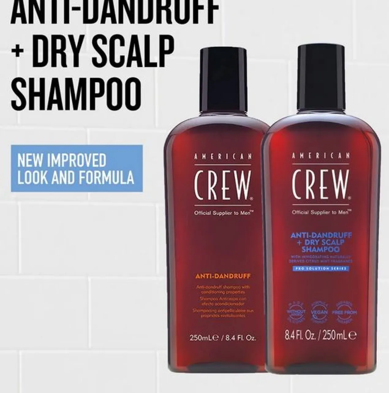 Anti-Dandruff + Dry Scalp Shampoing