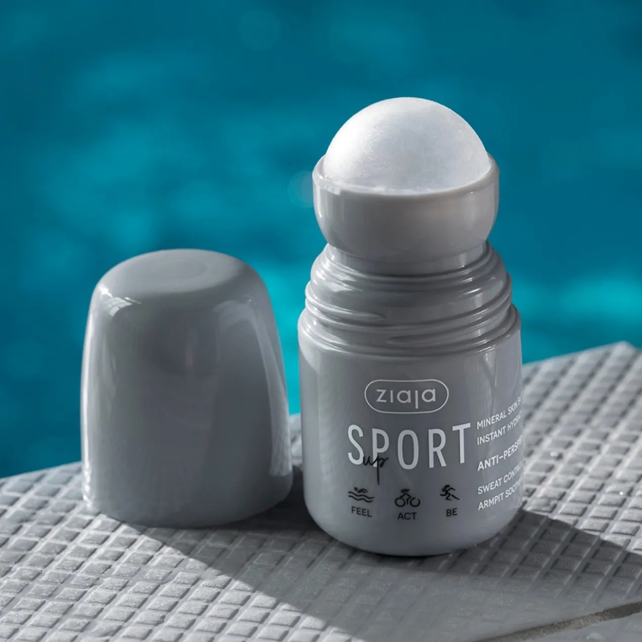 Antitranspirant 2-en-1 Sport