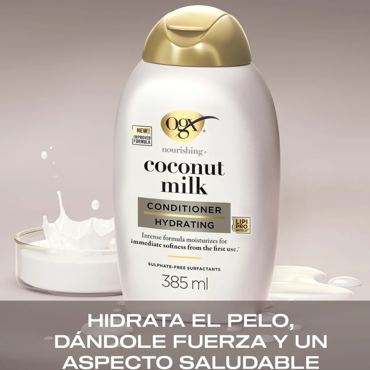 Après-shampoing Hydratant au Lait de Coco