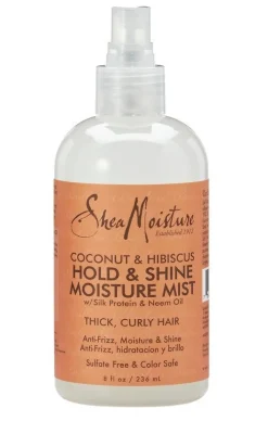 Après-shampoing sans Rinçage Hold & Shine Moisture Mist Coconut & Hibiscus