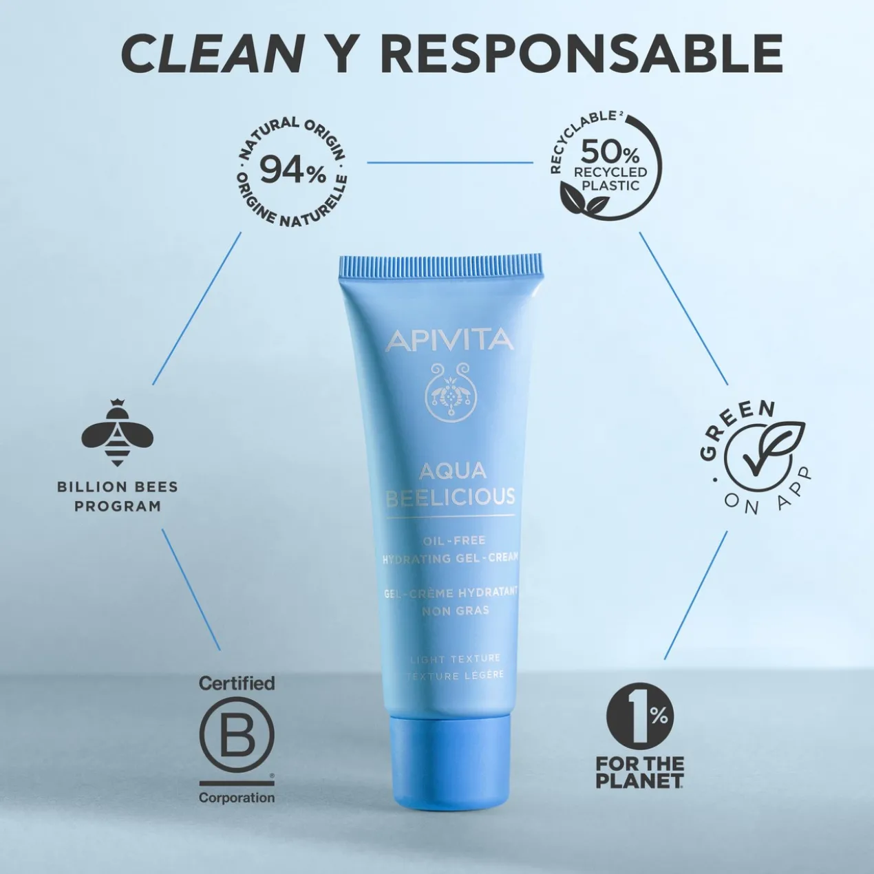 Aqua Beelicious Crème-Gel Hydratante Oil Free