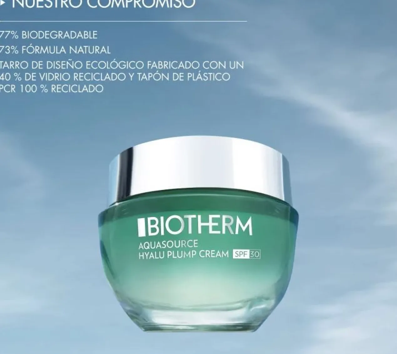 Aquasource Hyalu Plump Crème SPF30