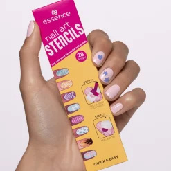 Art Stencils Pochoirs Nail Art