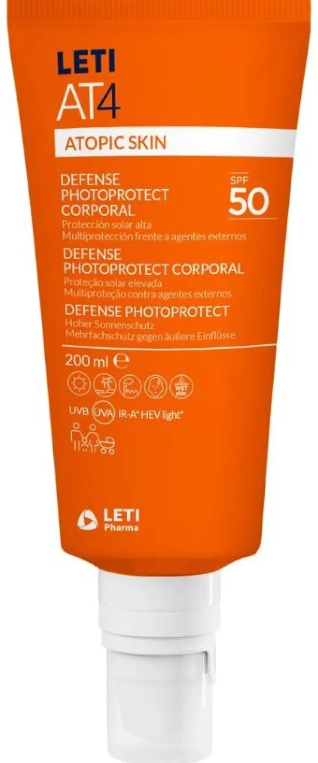AT4 Photoprotect Solar Defense Corporelle SPF50