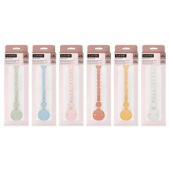Attache Tétine Perles en Silicone