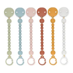 Attache Tétine Perles en Silicone