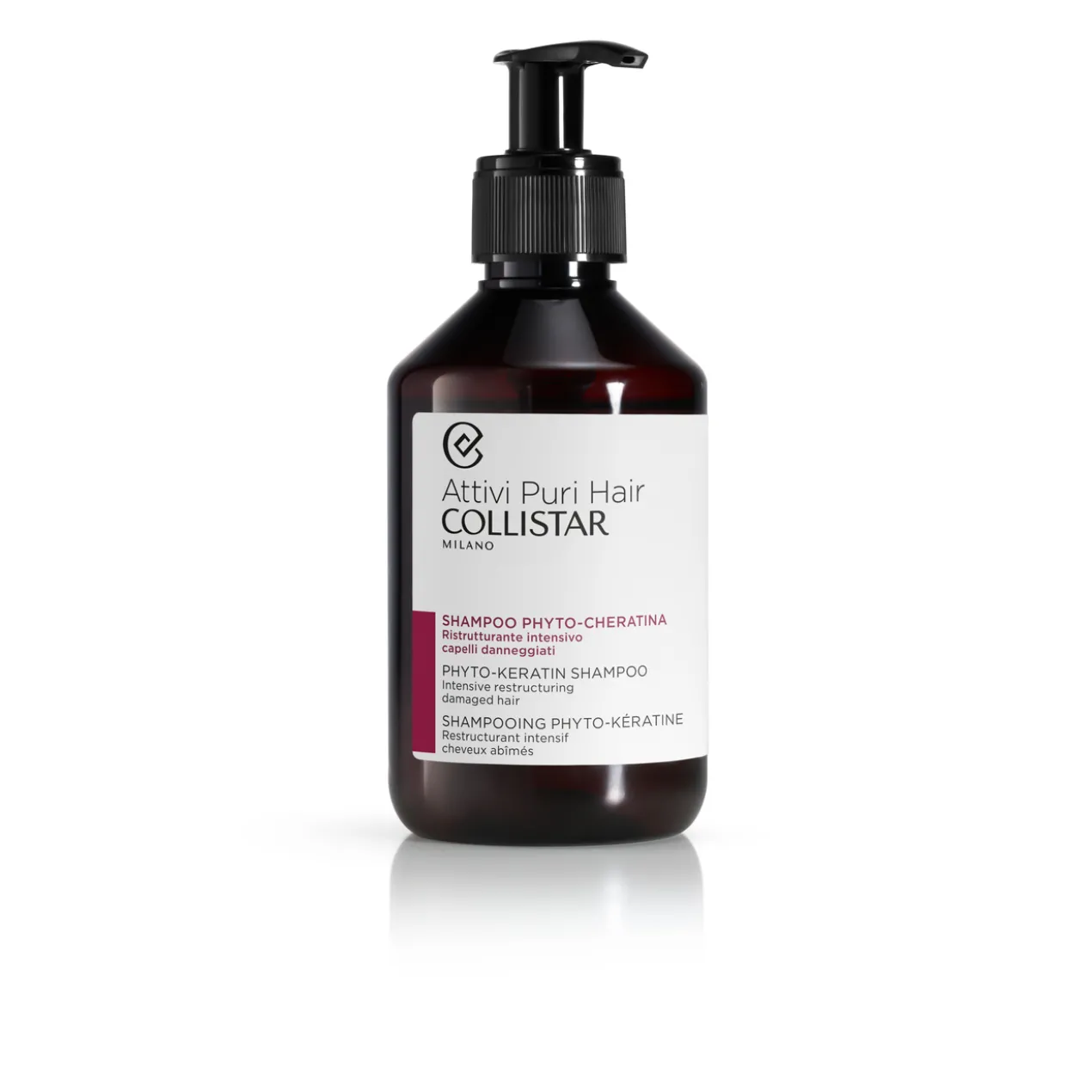 Attivi Puri Shampoing Restructurant à la Phyto-Kératine