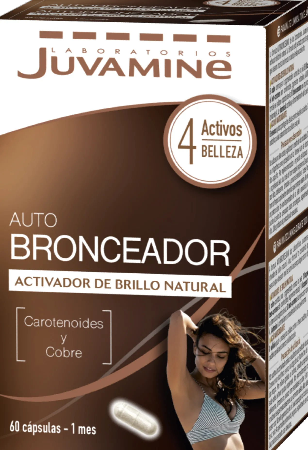 Auto-bronzant en Gélules Activateur d'Éclat Naturel