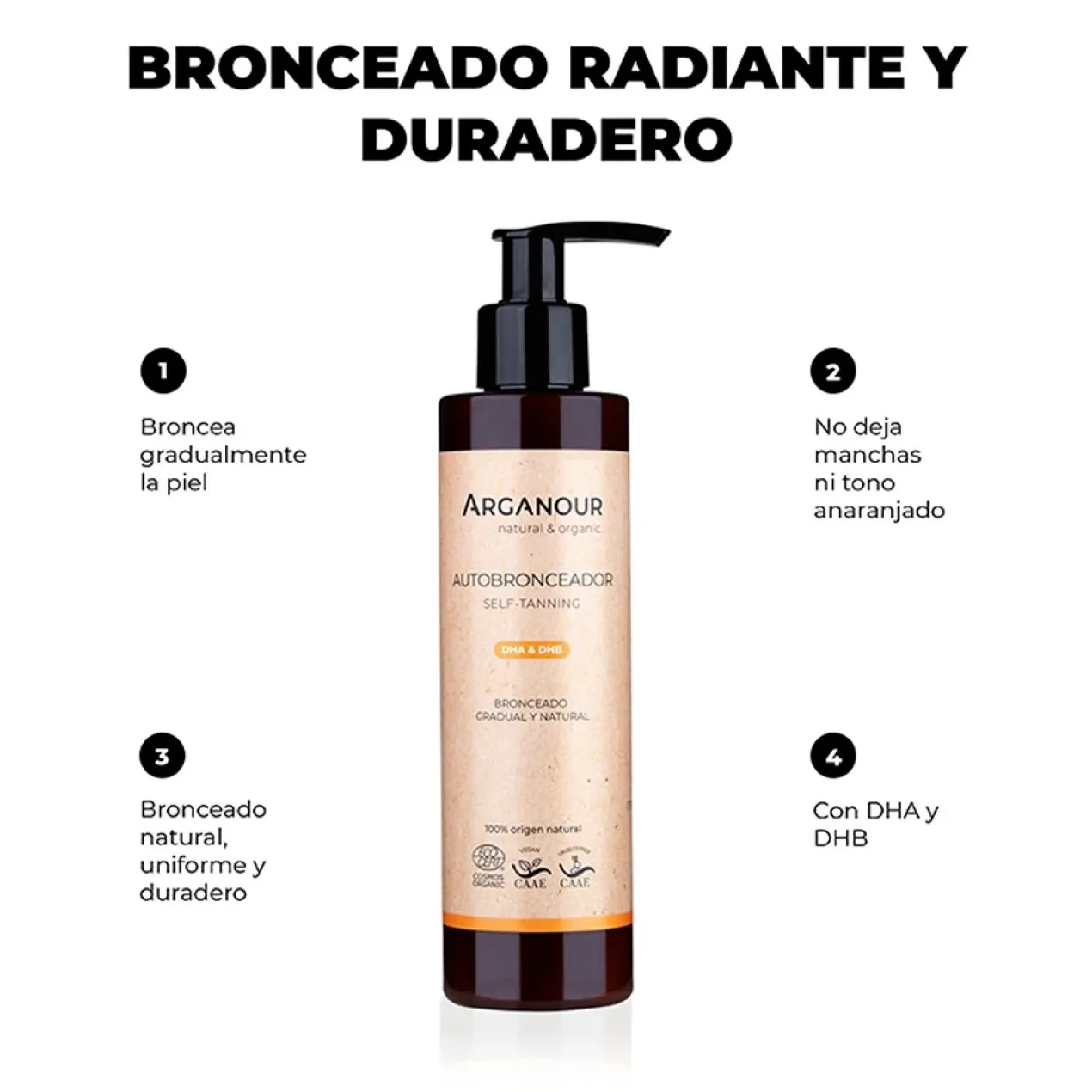 Autobronzant pour le Corps