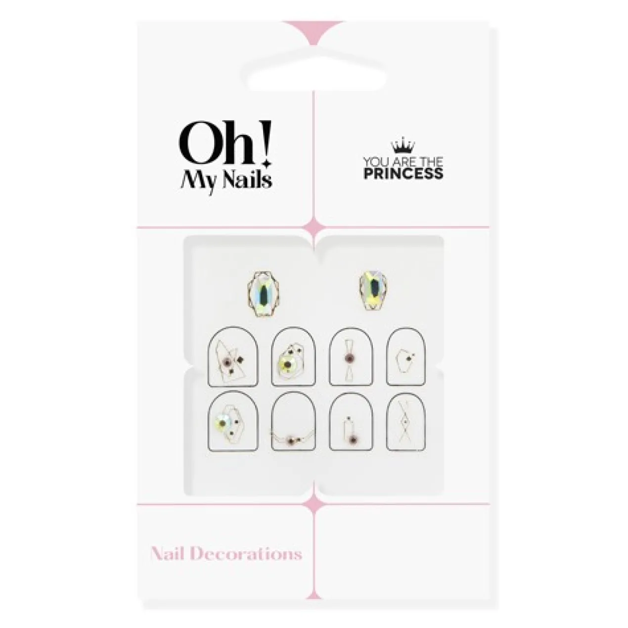 Autocollants pour Ongles Cristal
