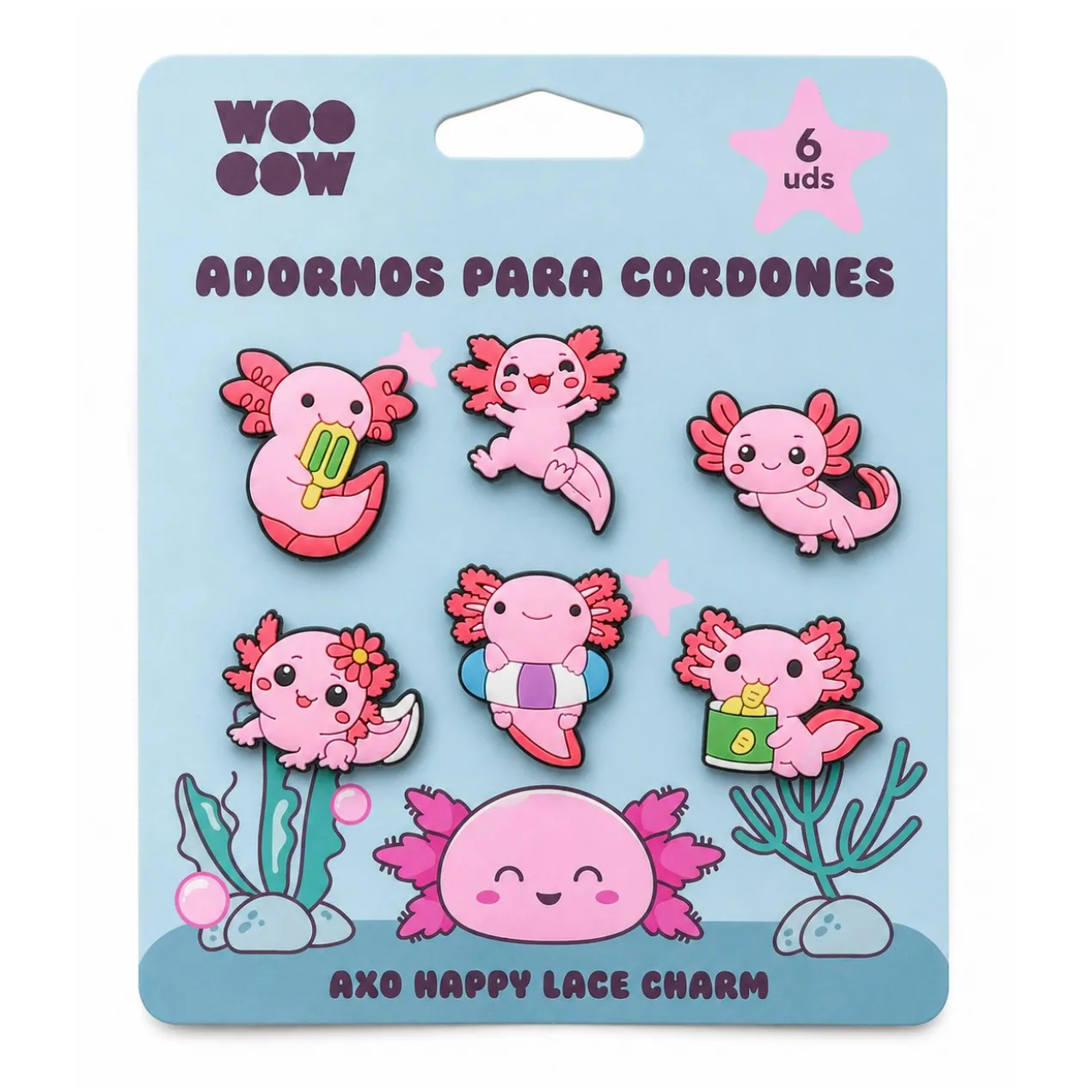 Axo Lace Charm Set de Charms pour Lacets