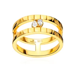 Bague Alenha Argent Sterling / Plaqué or 18K