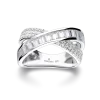 Bague Tokyo Argent Sterling/Revètement en Or 18k