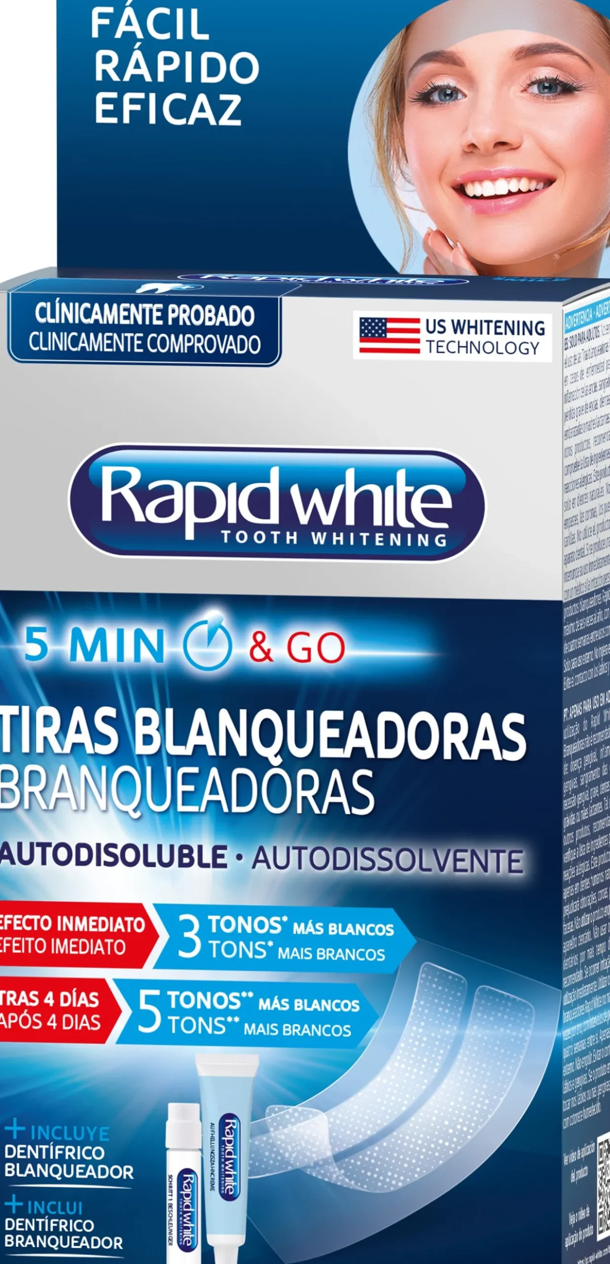 Bandes de Blanchiment des Dents