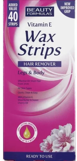 Bandes de Cire Froide Jambes et Corps