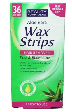 Bandes de cire froide visage et bikini