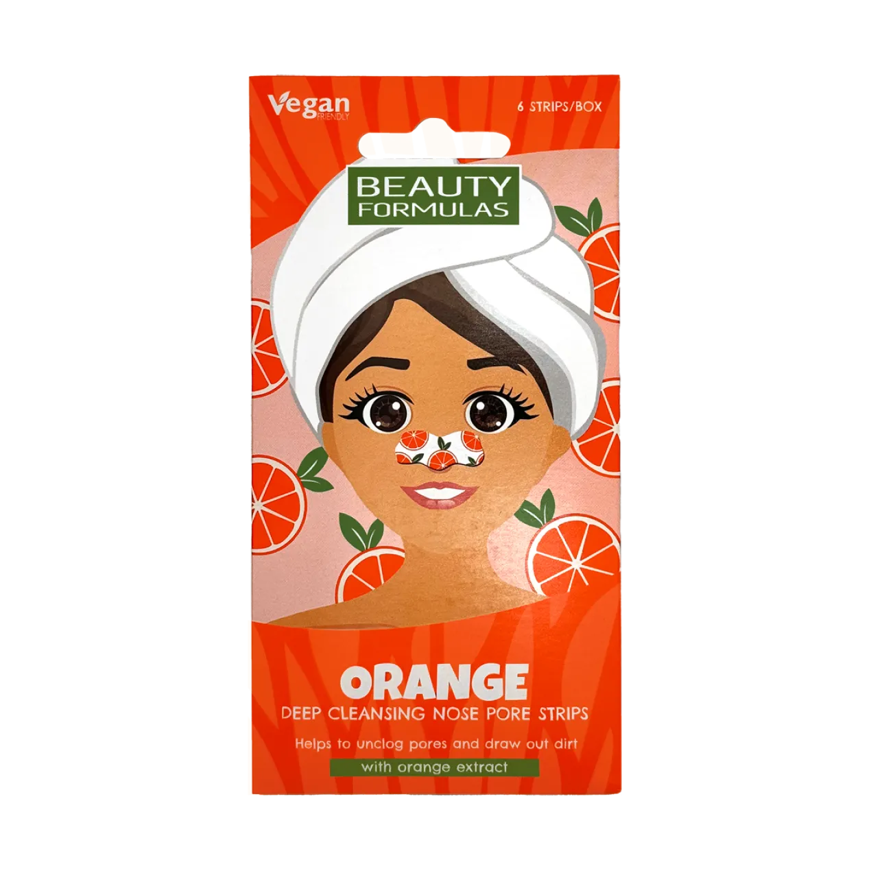 Bandes de Nettoyage pour Pores du nez à l'Orange