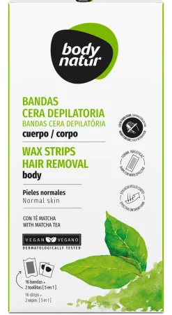 Bandes Dépilatoires Corporelles Thé Matcha