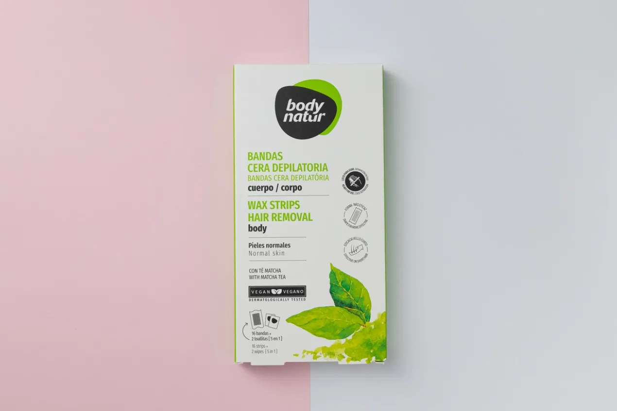 Bandes Dépilatoires Corporelles Thé Matcha