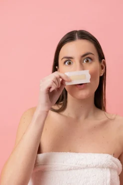 Bandes dépilatoires pour le Visage Peaux Sensibles