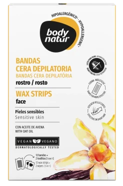 Bandes dépilatoires pour le Visage Peaux Sensibles