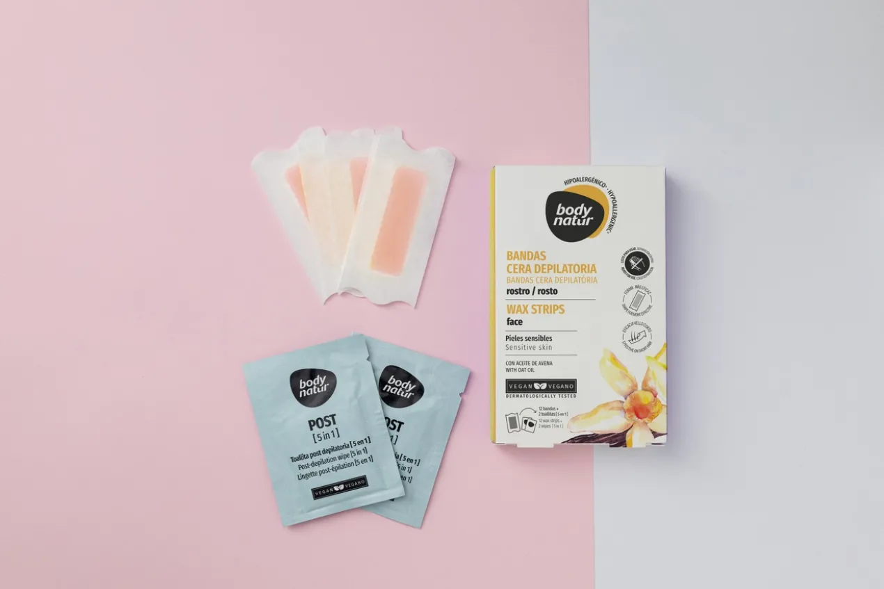 Bandes dépilatoires pour le Visage Peaux Sensibles