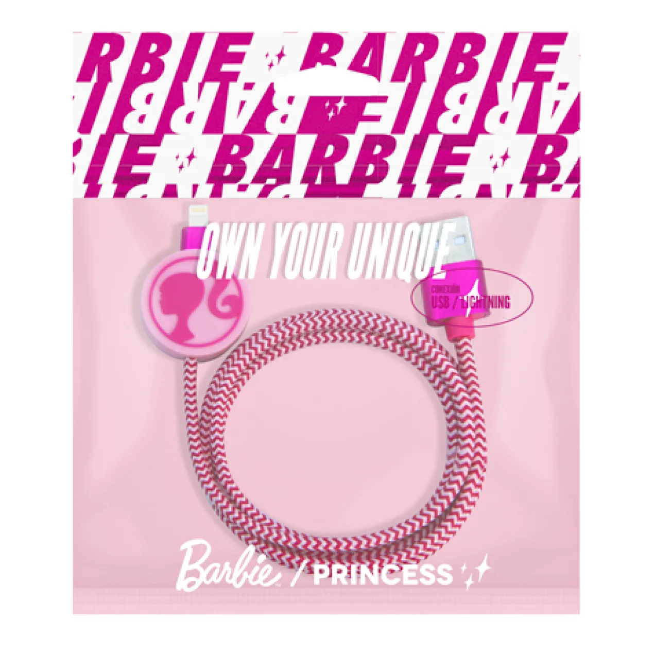 Barbie/Princess Usb Câble Lightning