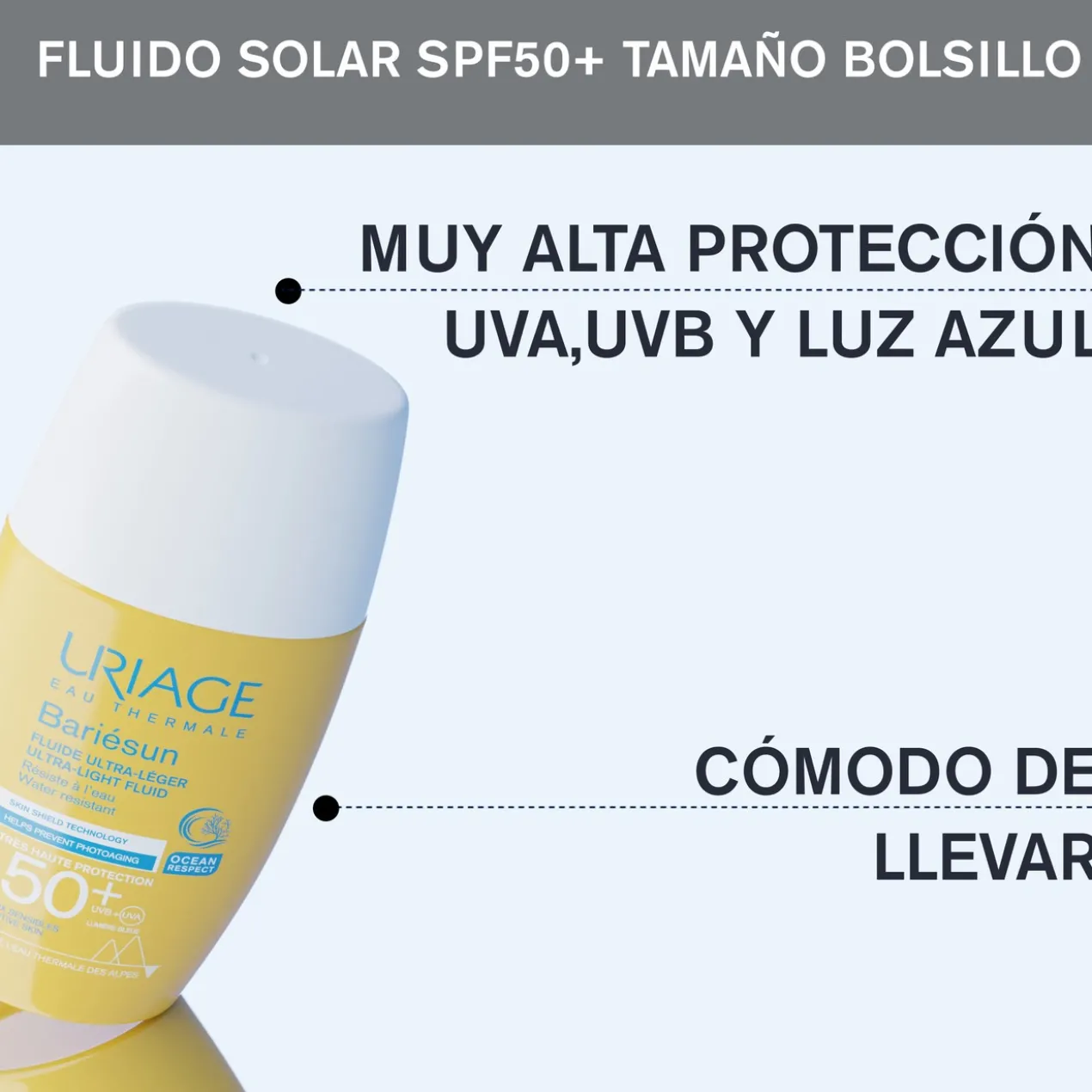 Bariésun Fluide Ultra-Léger SPF50+