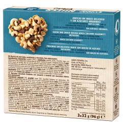 Barres Noix & Choc au Cajou avec 2 Chocolats