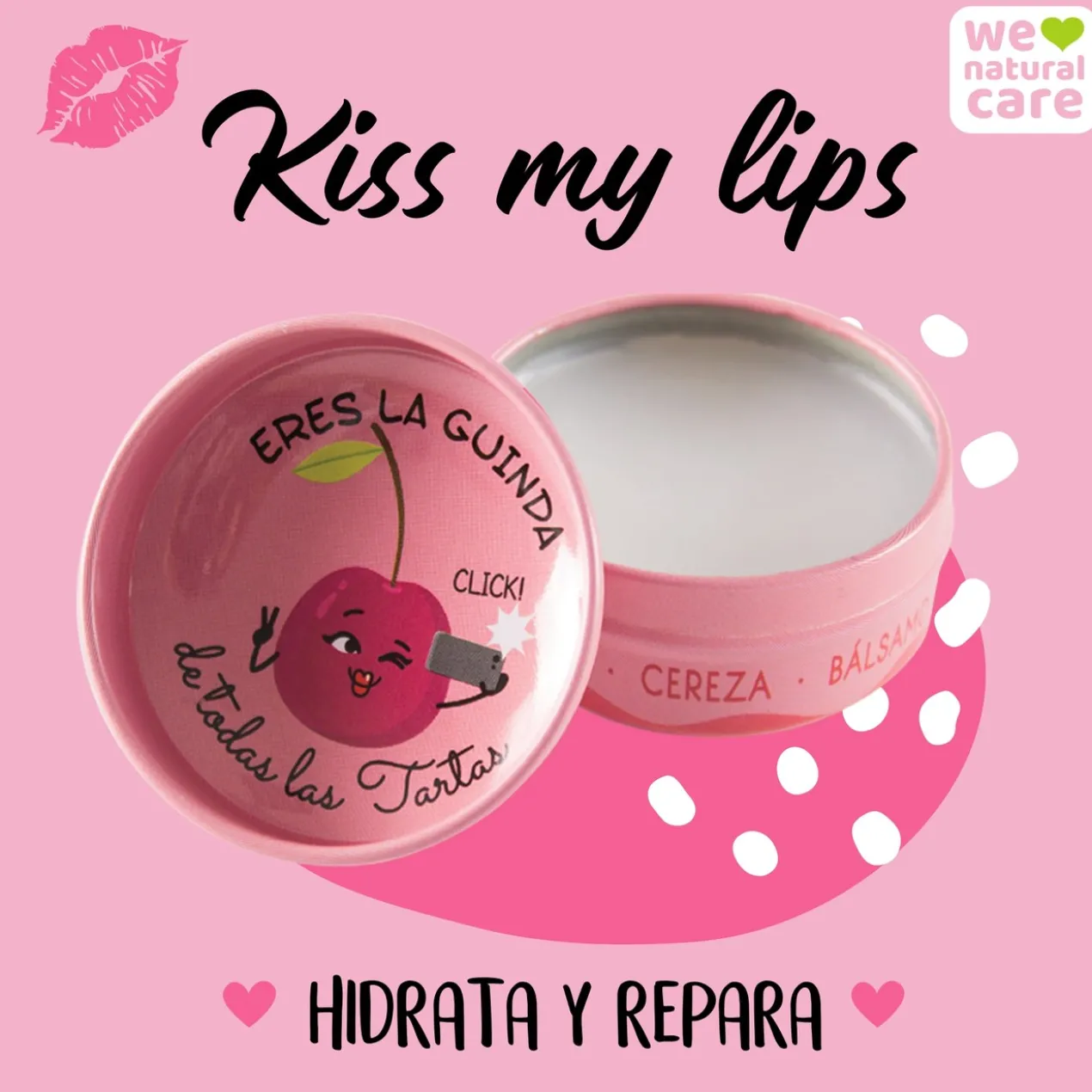 Baume à lèvres Kiss My Lips Cerise