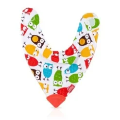 Bavoir Bandana avec Anneau de Dentition Intégré