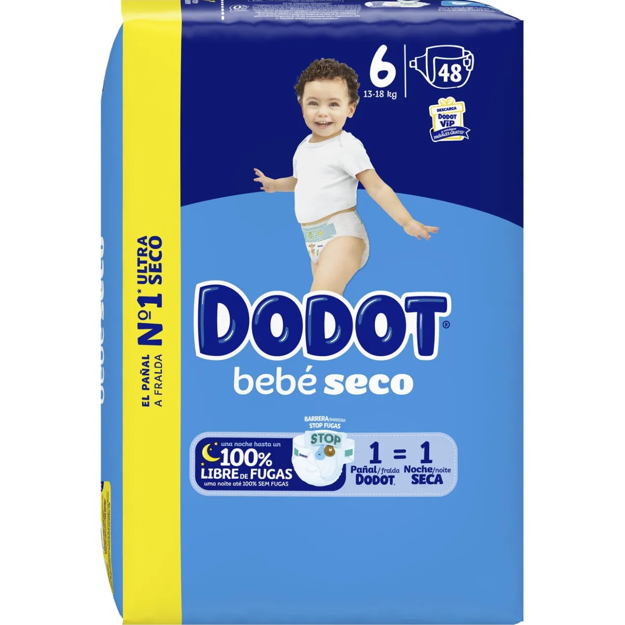 Bébé Sec Taille 6 Couches 13-18kg