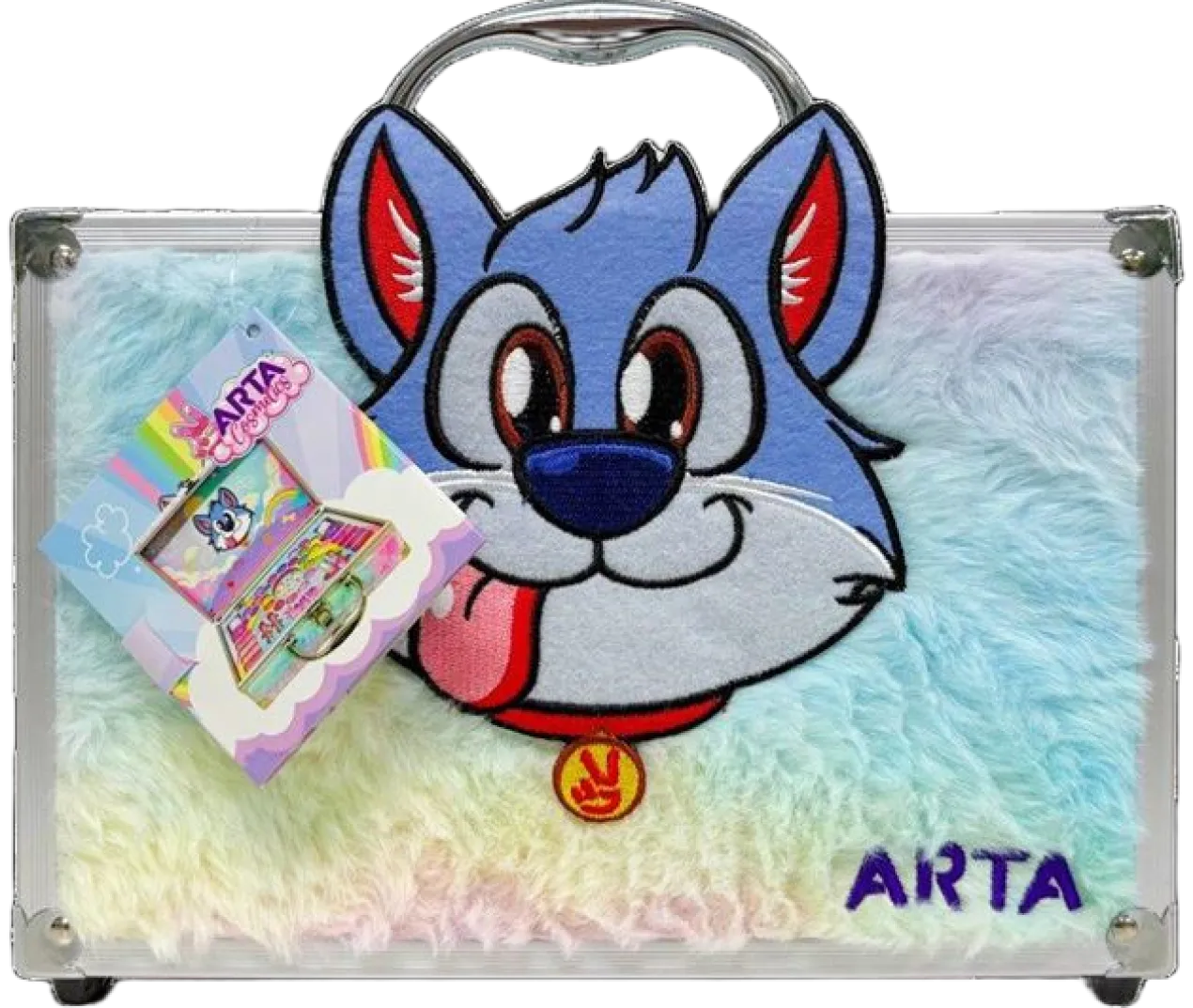 Beauty case en peluche