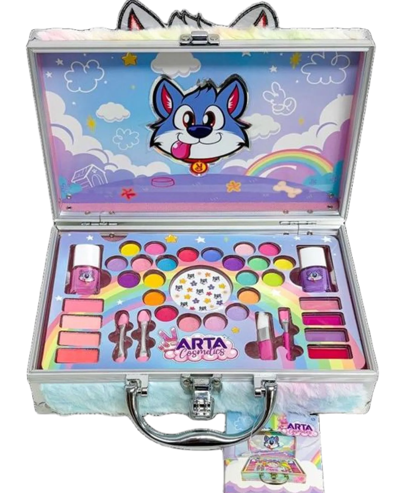 Beauty case en peluche