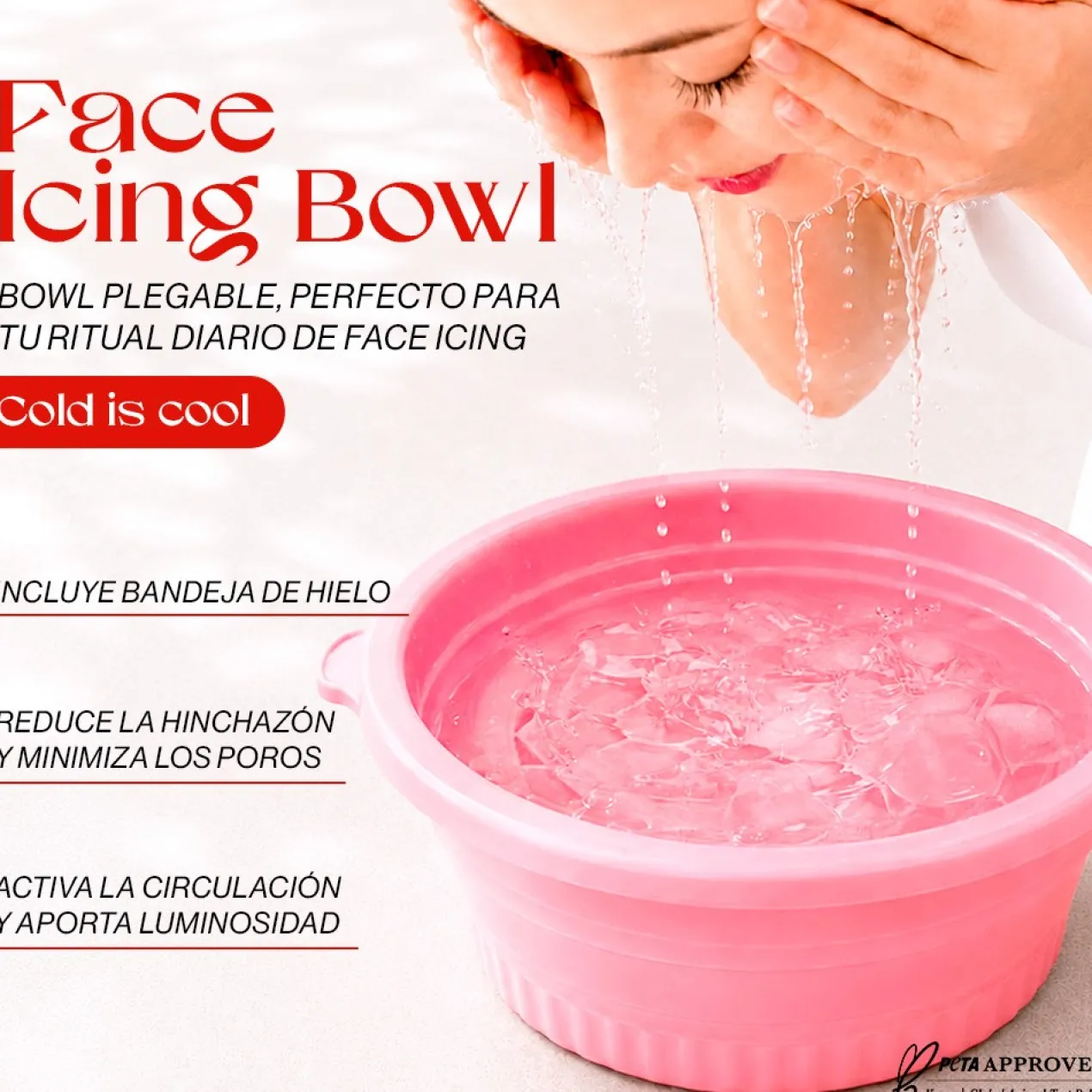 Beauty Concept Face Icing Bowl