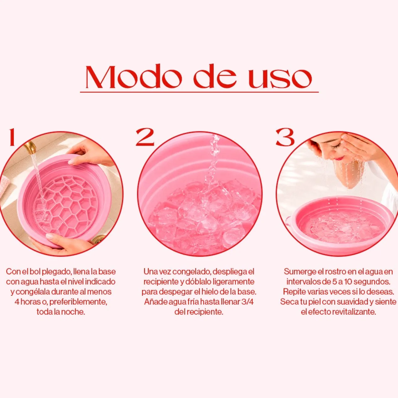 Beauty Concept Face Icing Bowl