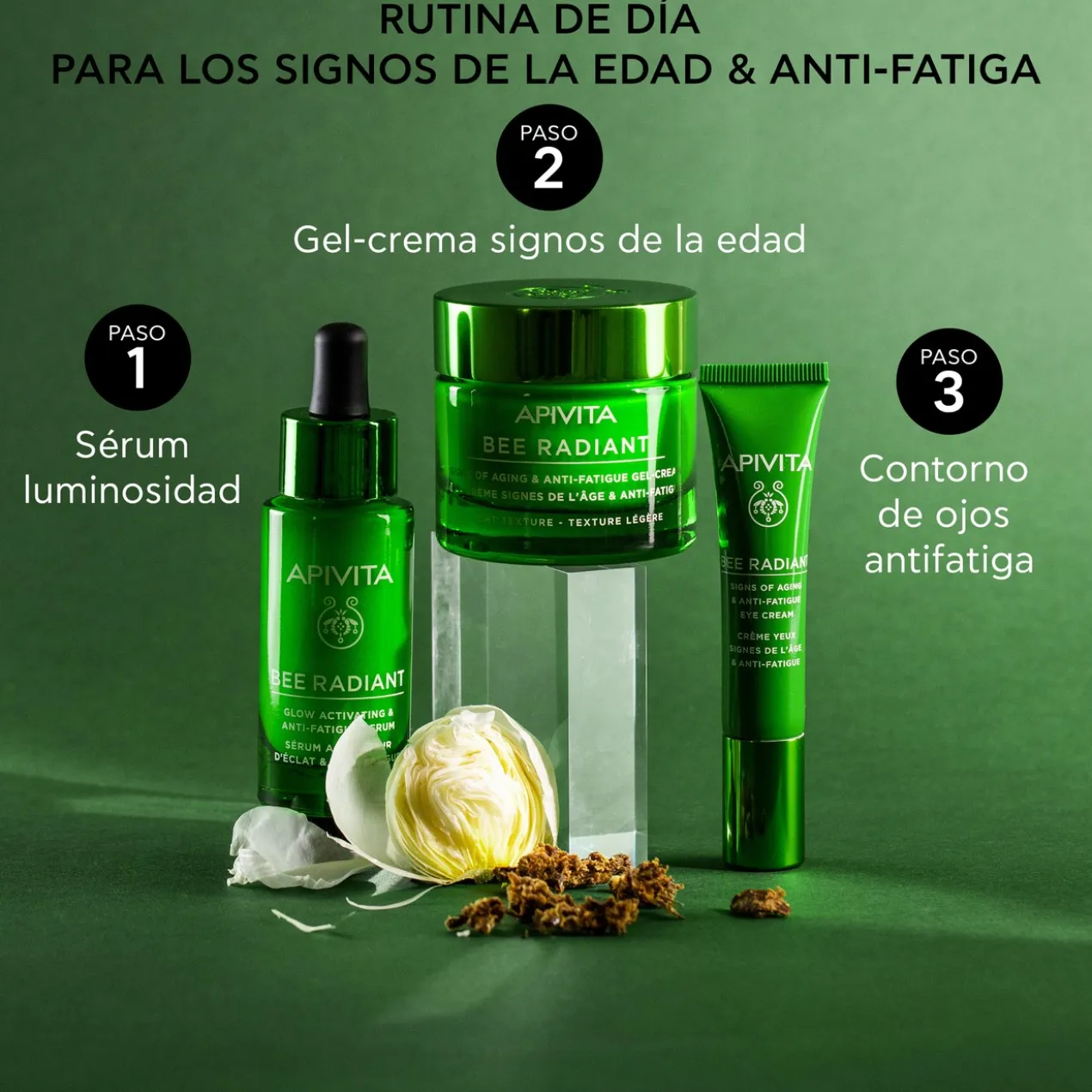 Bee Radiant Gel Crème Signes d’âge et d’antifatigue