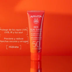 Bee Sun Safe Crema Anti-âge & Anti-taches SPF50