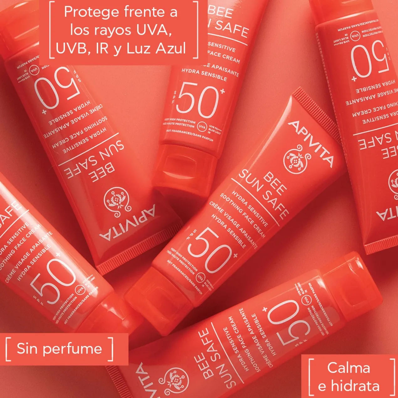 Bee Sun Safe Hydra Sensitive Crème Visage Apaisante SPF50+